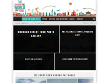 Tablet Screenshot of oneworldoneyear.com